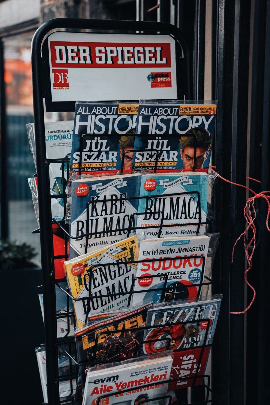 Revistas internacionales y publicaciones especializadas en el expositor